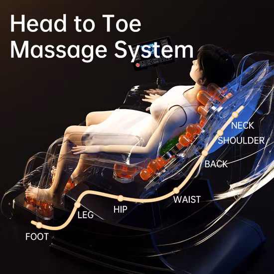 고품질 Sedia Massaggi SL 트랙 전신 무중력 시트 마사지 2022 최고