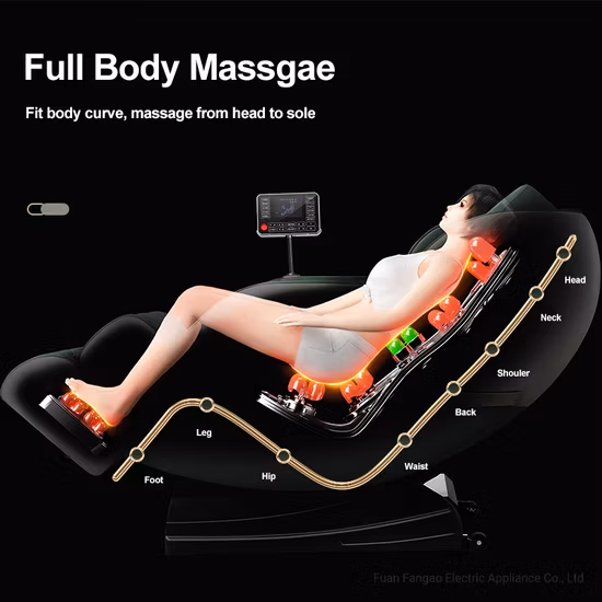 아마존 뜨거운 판매 Fauteuils 마사지 4D 무중력 럭셔리 지압 마사지 전신 안락 의자 전기 마사지 의자 3D